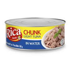 Rica Chunk In Water Tuna 48 x 142 G