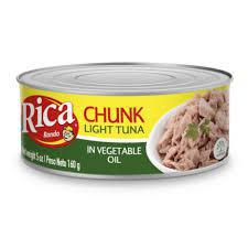 Rica Chunk In Vegetable Oil Tuna 48 x 142 G