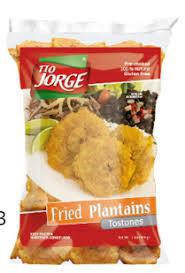 FZ Tio Jorge Plantains Tostones Pre-Cooked 20 x 1 Lb