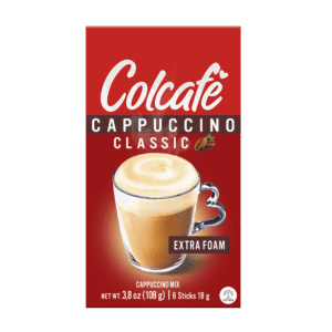 Colcafe Cappuccino Classic Single Serve 12 x 108 G