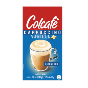 Colcafe Cappuccino Vanilla Single Serve 12 x 108 G