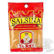 El Rey Sazonador / Seasoning Mix - Salsina 12 x 55 G Unit