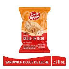 Crem Helado Sandwich Dulce de Leche 20 x 2.9 oz