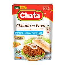 Chata Chilorio Seasoned Turkey Pouch 12 x 227 g