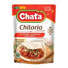 Chata Chilorio Seasoned Pork Pouch 12 x 250
